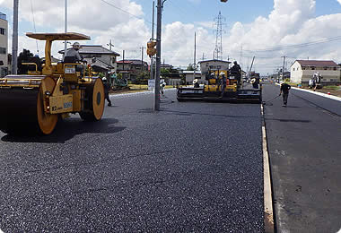 都市計画道路舗装工事（分割3号）